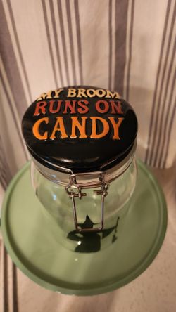 Halloween Candy Jar 🍭🍬 👻🎃 