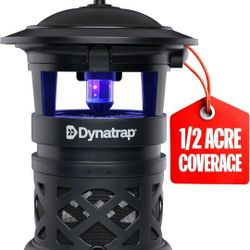 Dynatrap DT1130SR 1/2 Acre Mosquito & Flying Insect Outdoor Trap and Killer – Kills Mosquitoes, Flies, Wasps, Gnats, & Other Flying Insects - Bug Zapp