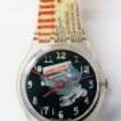 Swatch Watch Cabaret Votaire DADA Traces GZ184