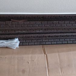 Brown Brickface Landscape Edging