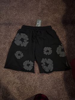Denim tear shorts