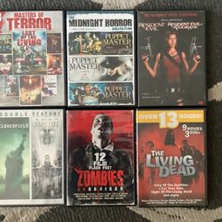 40 Horror Movies On 6 DVD’s