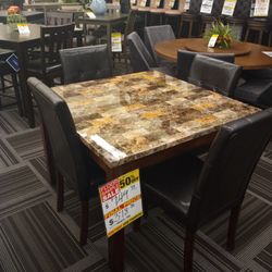 5pc Dining Table Set 