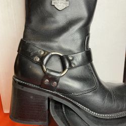 Harley Davidson Women’s sz7  leather boots