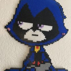 Teen Titans Raven Perler Beads