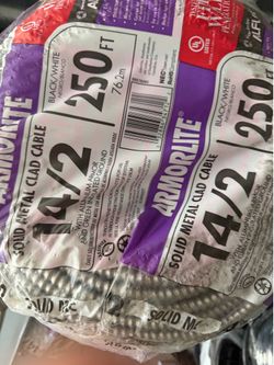 14/2 MC Wire 250ft Metal Clad Cable 14/2 1000ft $550 ( Price Is Firm )