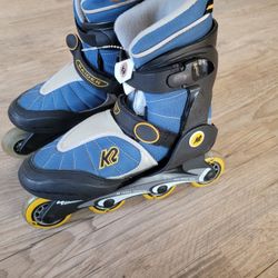 K2 Raider Adjustable Inline Skates – Youth US Size 3–6