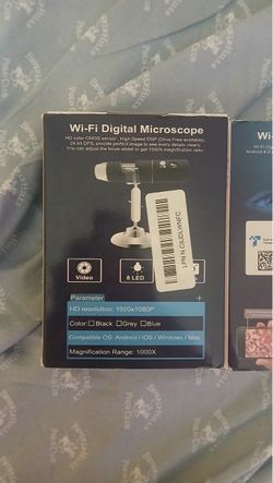 Wi-Fi Digital Microscope 1080P 1000X