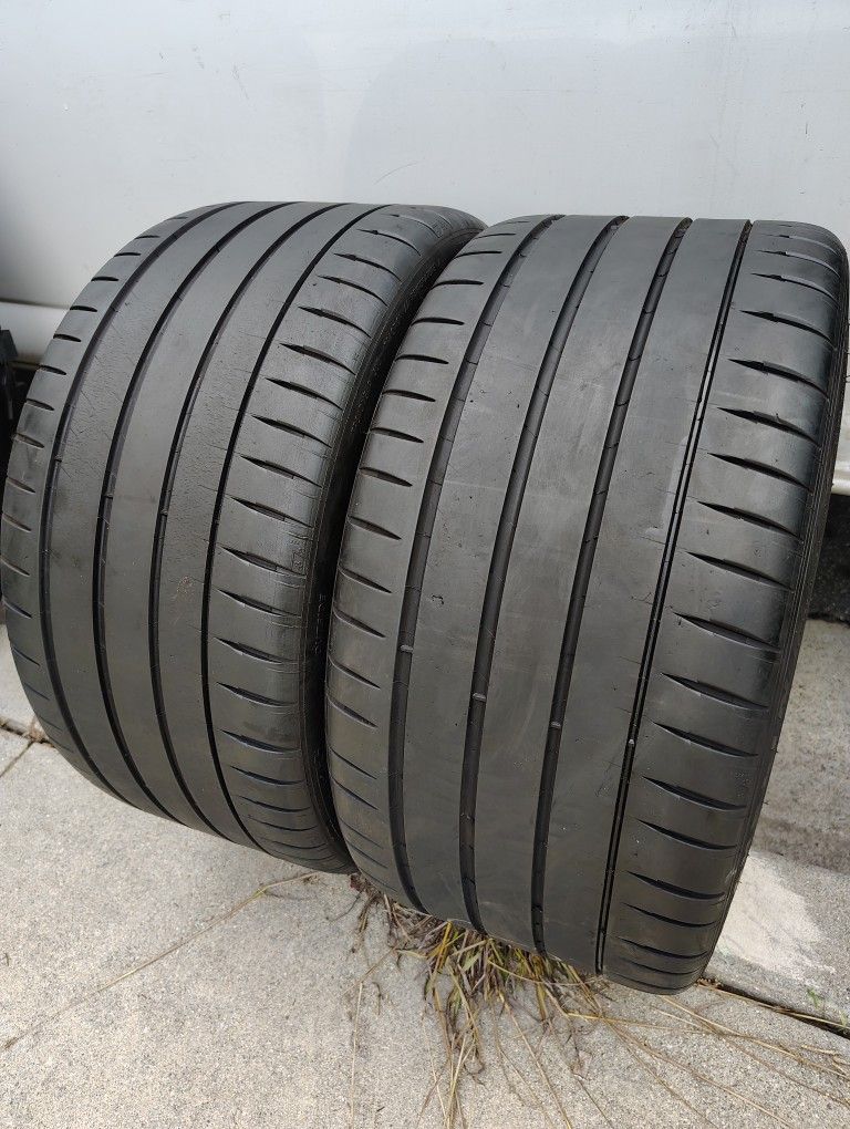 Par De Llantas Michelin Pilot Sport 4 S 275/35/ZR/18 99y Estar Load 90% De Vida Año 2023