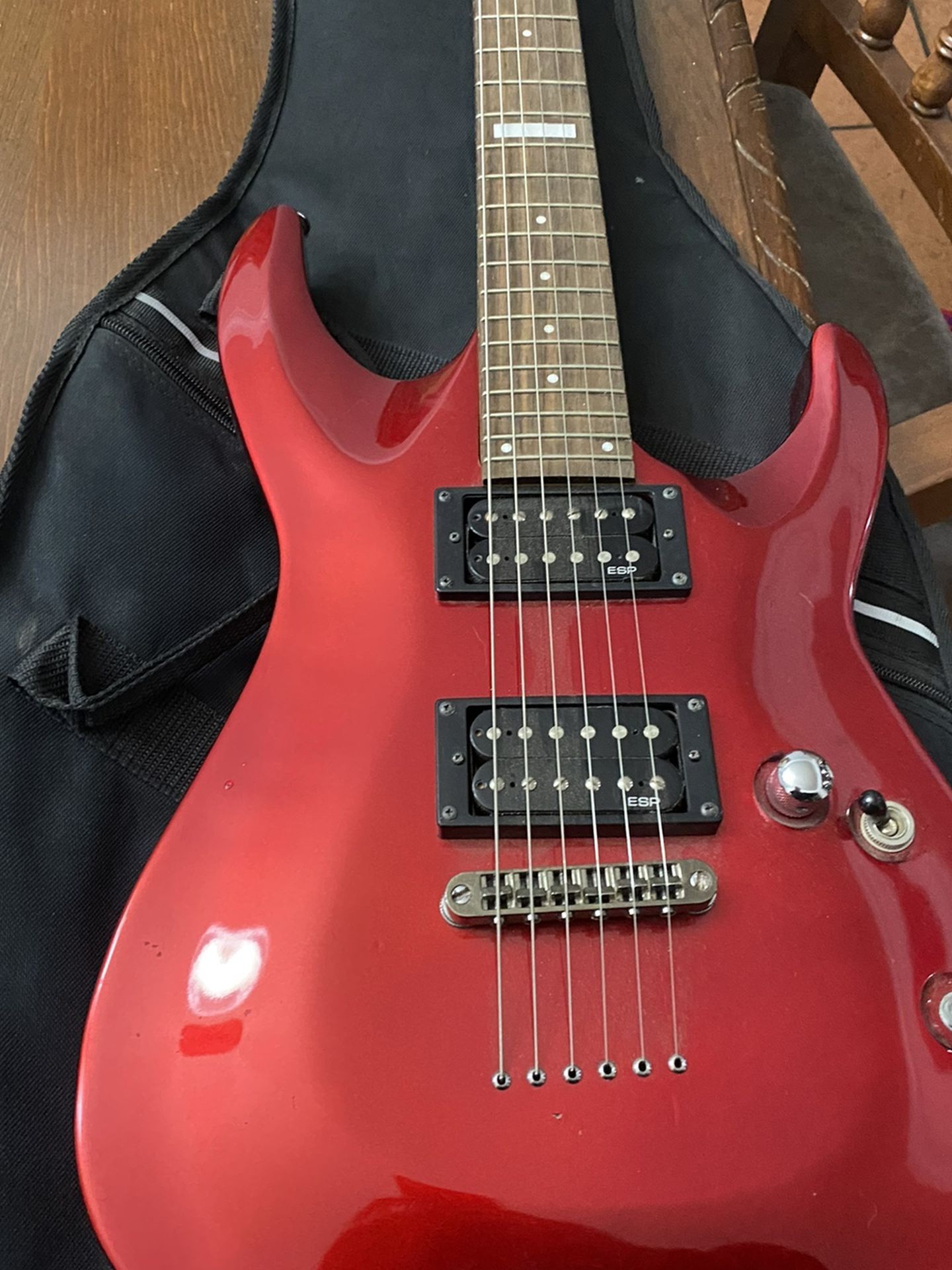 Red ESP LTD Guitar