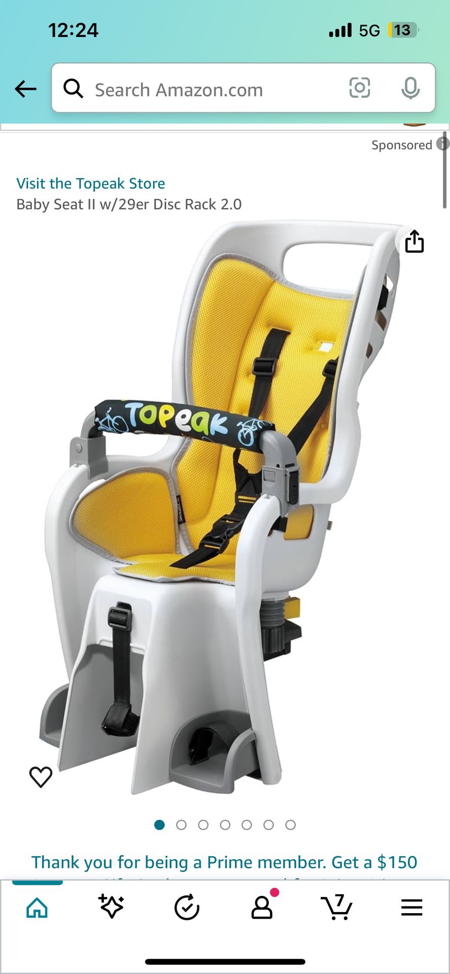 Topeak Baby Bike Seat