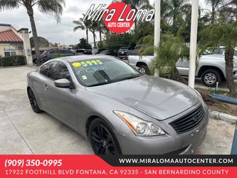 2008 INFINITI G37 Coupe