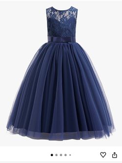 Girl Princess Formal  Tulle Long Dress