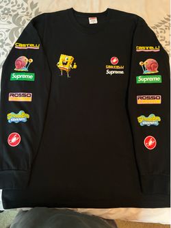 Supreme “SpongeBob Castelli racing L/S tee”
