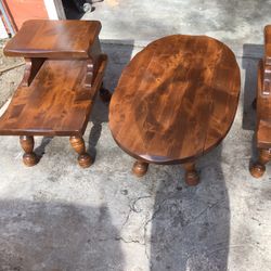 Mid Century Coffee Table And Side Tables *SEND OFFER*