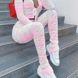 Large Split Pants Set 