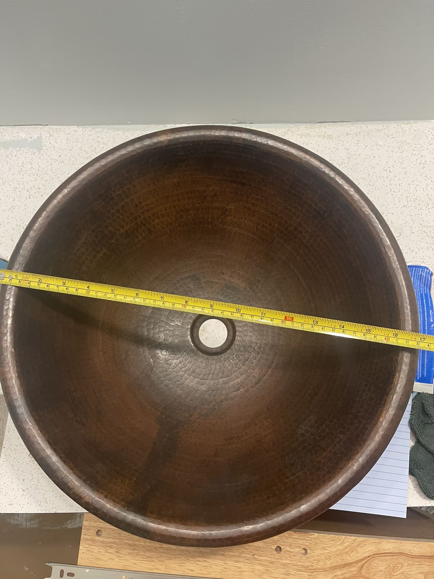 2 Copper Bathroom Sinks