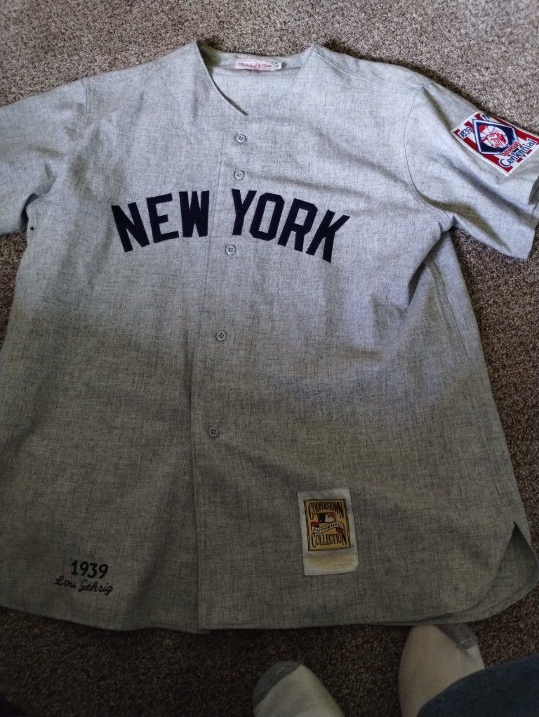 Lou Gehrig 1(contact info removed) Authentic Jersey for Sale in South  Milwaukee, WI - OfferUp