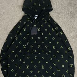 Green Monogram Luxe Hoodie – New