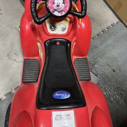 Mickey Mouse car