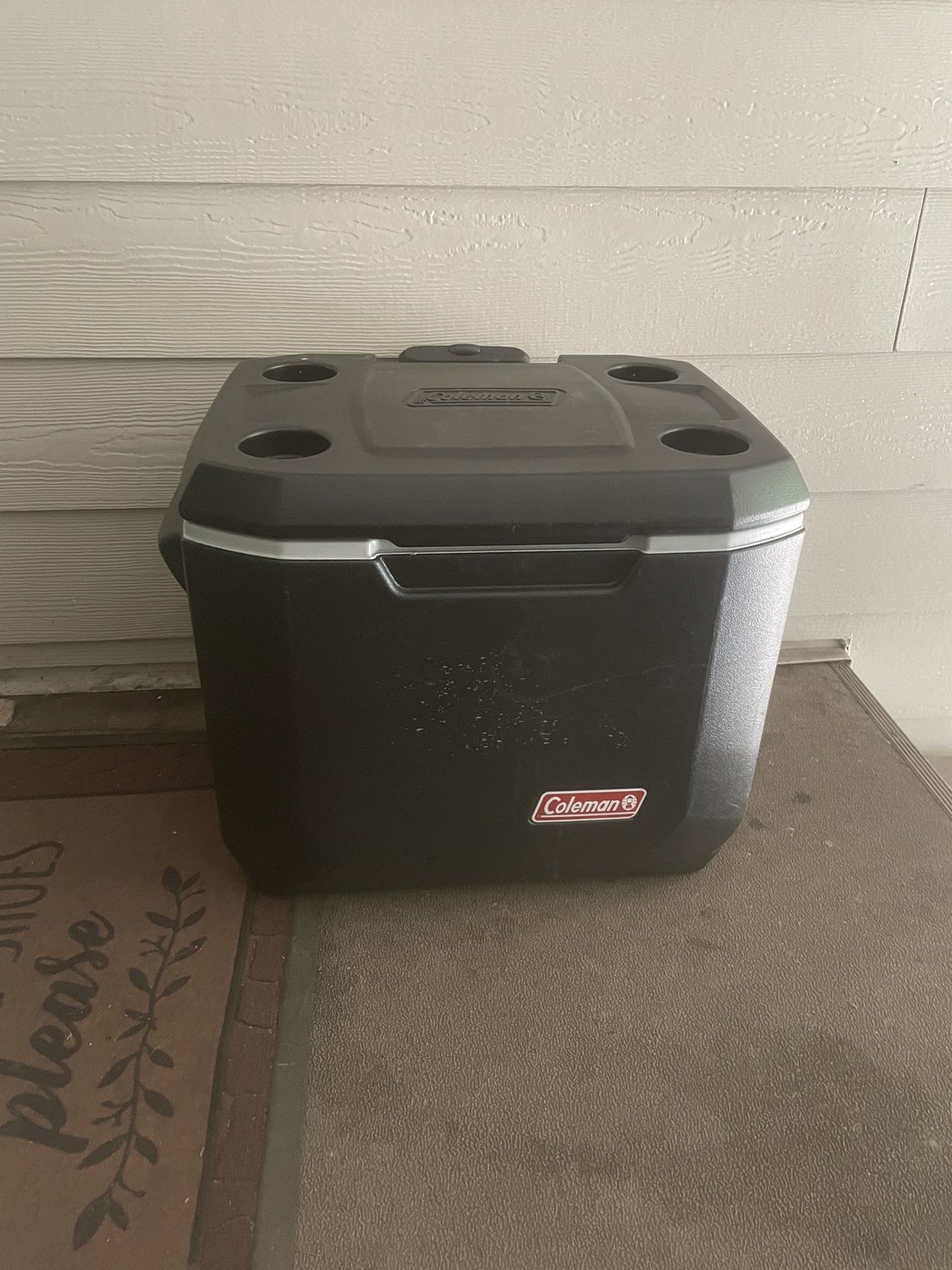 Coleman Cooler With Wheels And Handle