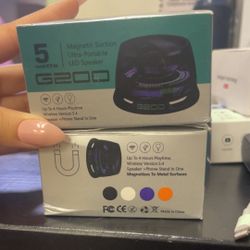 Led Magnetic Suction Speaker 