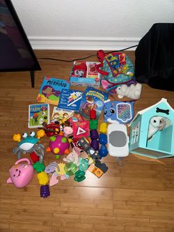 Baby and Toddler Toy and Book Bundle