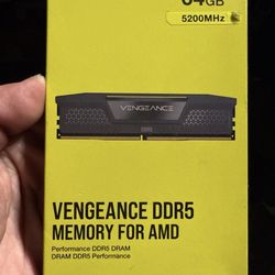 š§  Corsair Vengeance DDR5 RAM ā 64GB (2x32GB) 5200MHz