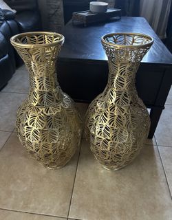 Gold Decor Vases