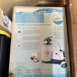 Sand filter pump