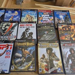 Play station 2 games