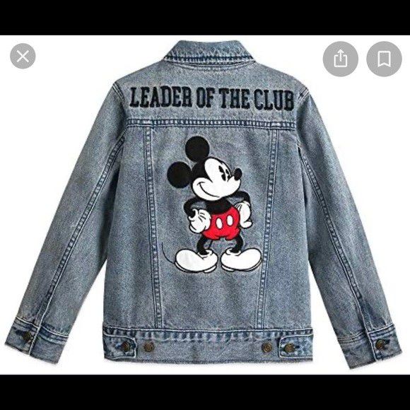 Disney Mickey Mouse Denim Jacket 