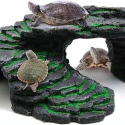 Turtle Basking Platform Turtle Tank Decoration for Aquariums & Terrarium