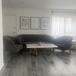 3 Piece Couch Sofa Set 