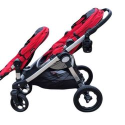 City Select Double Stroller by Baby Jogger – Excellent Condition! (Red)