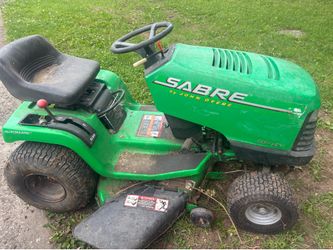 42” rider for sale as is
