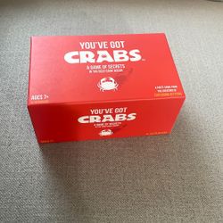You’ve Got Crabs Card Game Open Box