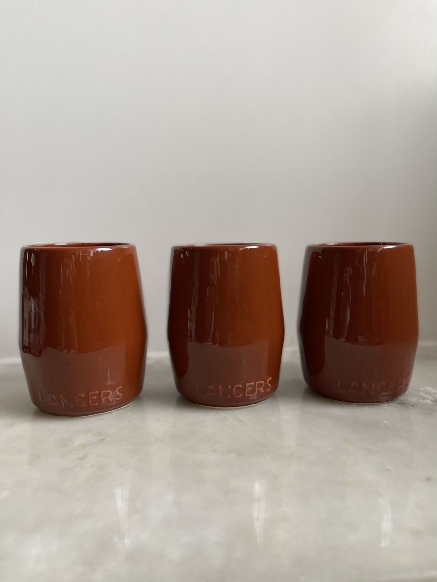 Vintage Portugal Lancer Wine Tumblers