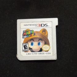 Super Mario 3D Land (Nintendo 3DS, 2011) Game Cartridge Only Game Case Not Included