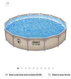 coleman pool brand new