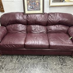 Leather Sofa 