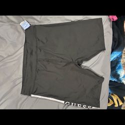 guess biker shorts