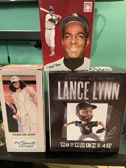 Chicago Bulls And White Sox Bobbleheads 