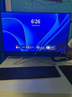 HP 24" All-in-One Desktop | Ryzen 3 | 8GB RAM | 256GB SSD | Windows 11