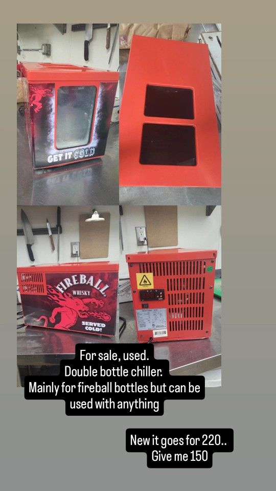 Fireball Double Bottle Chiller 