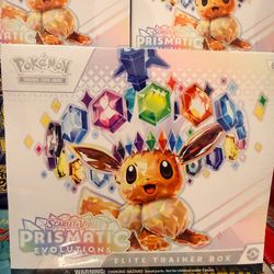 4 Sealed Prismatic ETB’s