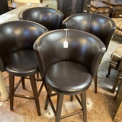 Leather Swivel Chairs 