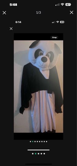Panda Mens Costume