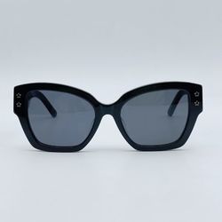 Christian Dior CD diamond S21 Silver Square Sunglasses