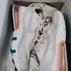 Nike W Air Max 270 React Summit White/Ghost Aqua